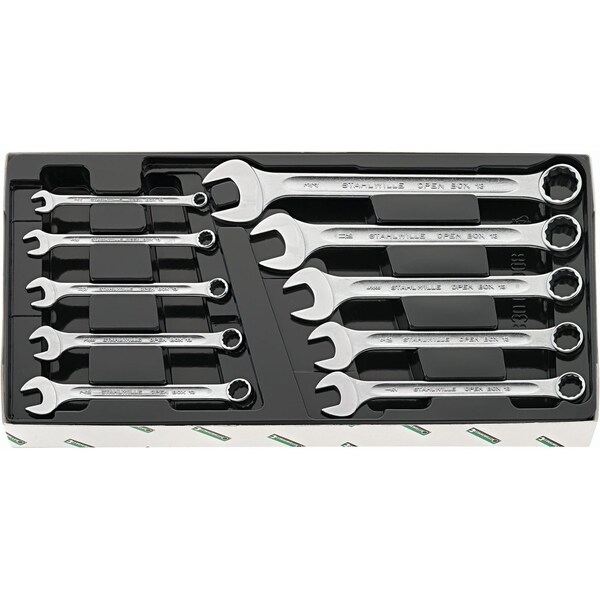 Set: Combination Wrench OPEN-BOX No.13A/10 KT 10-pcs.